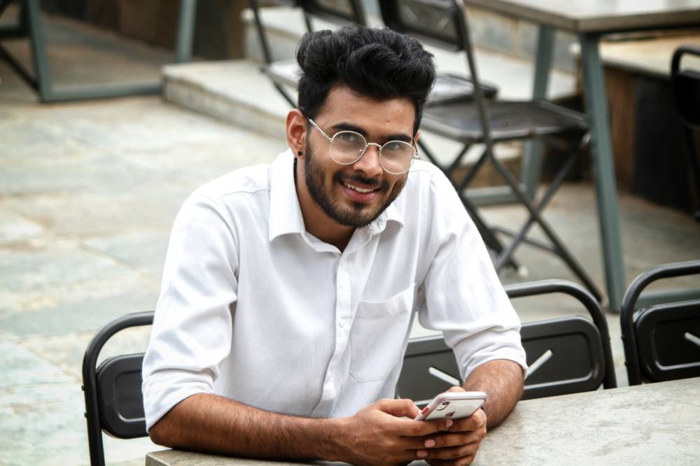 Person checking their loan offers on their phone